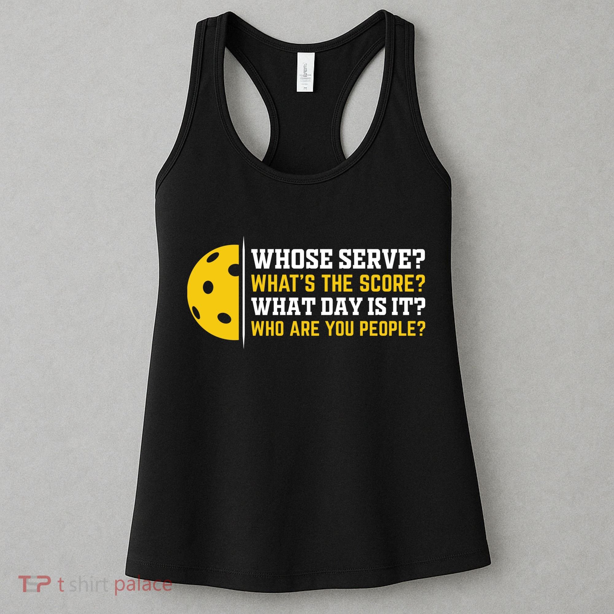 Whose Serve What's The Score Pickleball Women's Tank Top
