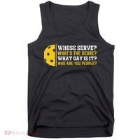 Whose Serve What's The Score Pickleball Tank Top thumb 0