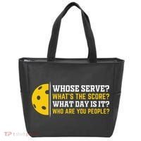 Whose Serve What's The Score Pickleball Tote Bag thumb 0