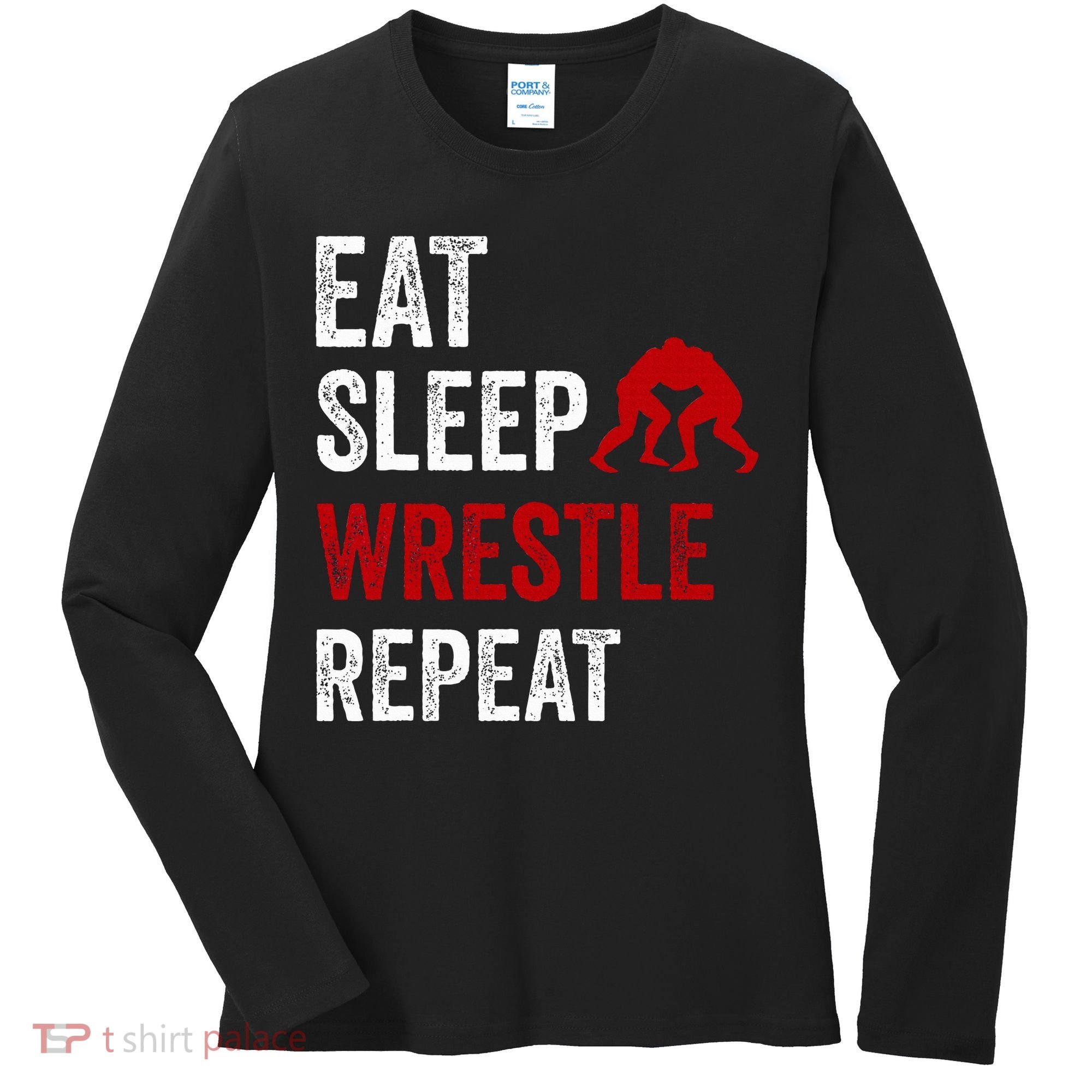 Wrestling Sport Wrestling Lover Women's Long Sleeve Shirt