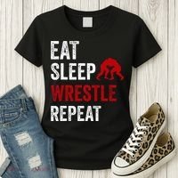 Wrestling Sport Wrestling Lover Women's T-Shirt thumb 3