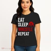 Wrestling Sport Wrestling Lover Women's T-Shirt thumb 4