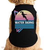 Water Ski Water Skiing Retro Funny Gift Doggie Tank thumb 0