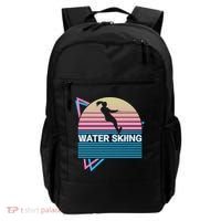 Water Ski Water Skiing Retro Funny Gift Backpack thumb 0