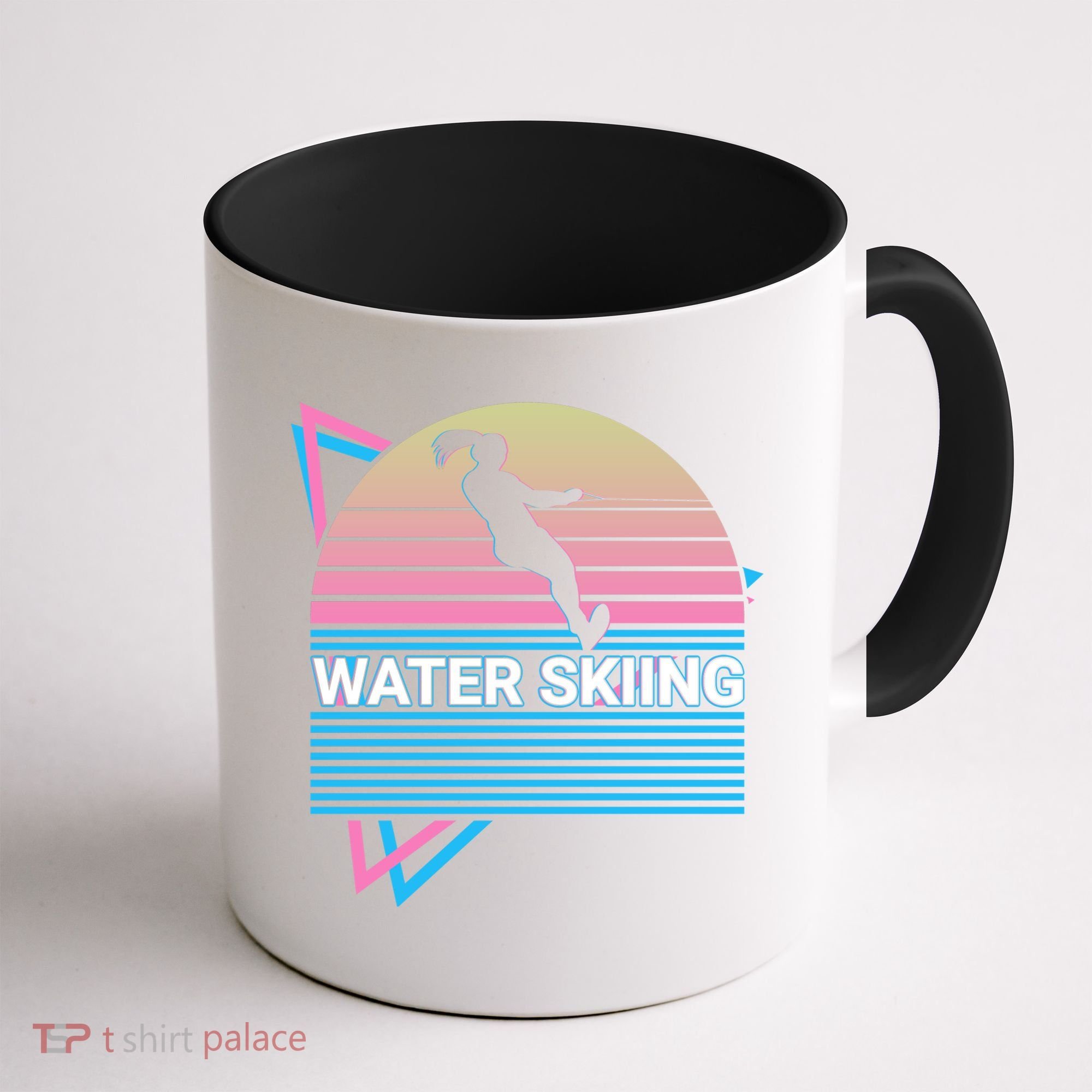 Water Ski Water Skiing Retro Funny Gift Coffee Mug