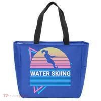 Water Ski Water Skiing Retro Funny Gift Tote Bag thumb 0