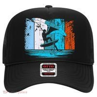 Wing Surf Wing Foil Wingsurfer Retro Hat thumb 0
