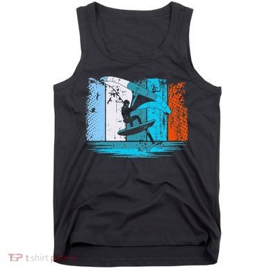 Wing Surf Wing Foil Wingsurfer Retro Tank Top
