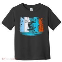 Wing Surf Wing Foil Wingsurfer Retro Toddler T-Shirt thumb 0