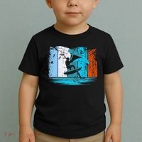 Wing Surf Wing Foil Wingsurfer Retro Toddler T-Shirt thumb 2
