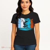 Wing Surf Wing Foil Wingsurfer Retro Women's T-Shirt thumb 4