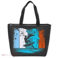 Wing Surf Wing Foil Wingsurfer Retro Tote Bag thumb 0