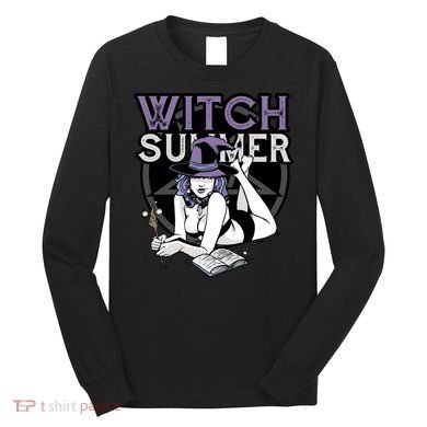 Witch Summer Long Sleeve Shirt