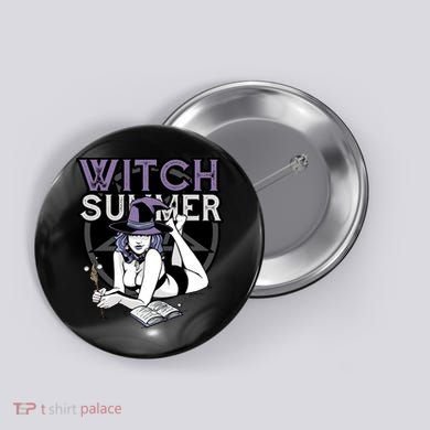 Witch Summer Button