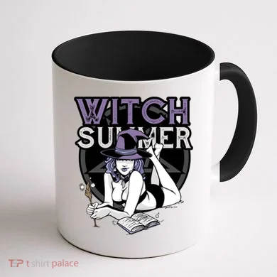 Witch Summer Coffee Mug back