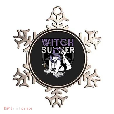 Witch Summer Ornament