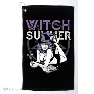 Witch Summer Golf Towel