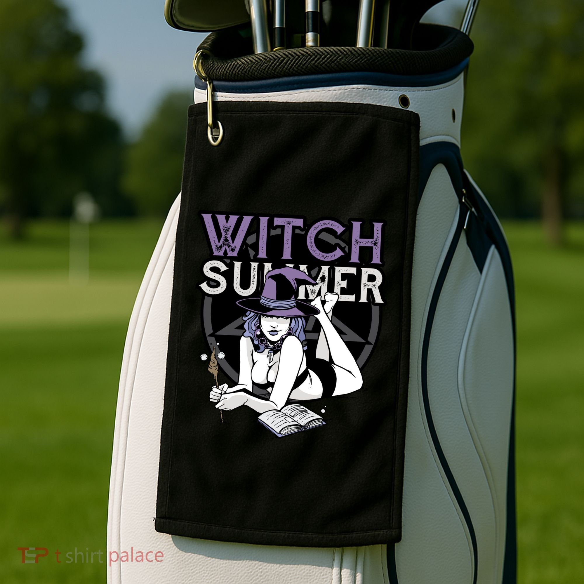 Witch Summer Golf Towel
