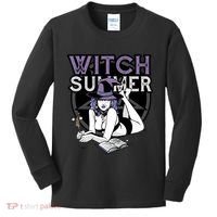 Witch Summer Kids Long Sleeve Shirt thumb 0