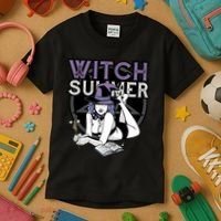Witch Summer Kids T-Shirt thumb 3