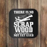 Woodworker Scrap Wood Woodworking Funny Carpenter Coaster thumb 0