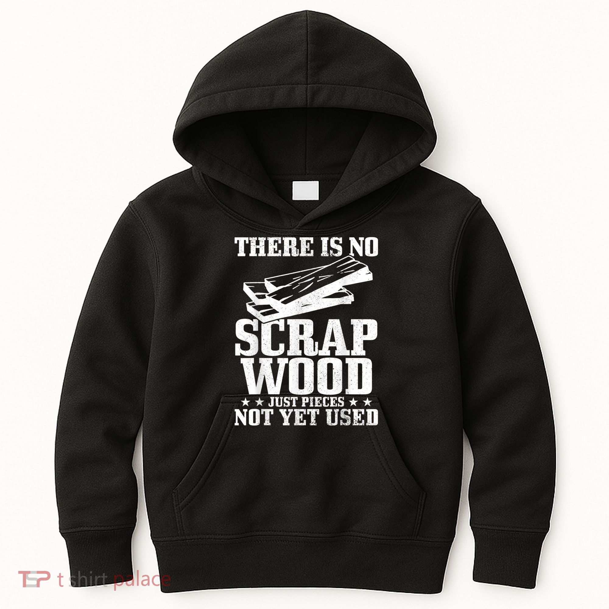 Woodworker Scrap Wood Woodworking Funny Carpenter Kids Hoodie
