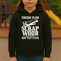 Woodworker Scrap Wood Woodworking Funny Carpenter Kids Hoodie thumb 3