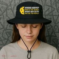 Whose Serve What's The Score Pickleball Paddle Bucket Hat thumb 3