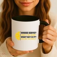 Whose Serve What's The Score Pickleball Paddle Coffee Mug thumb 3