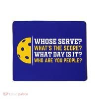 Whose Serve What's The Score Pickleball Paddle Mousepad thumb 0