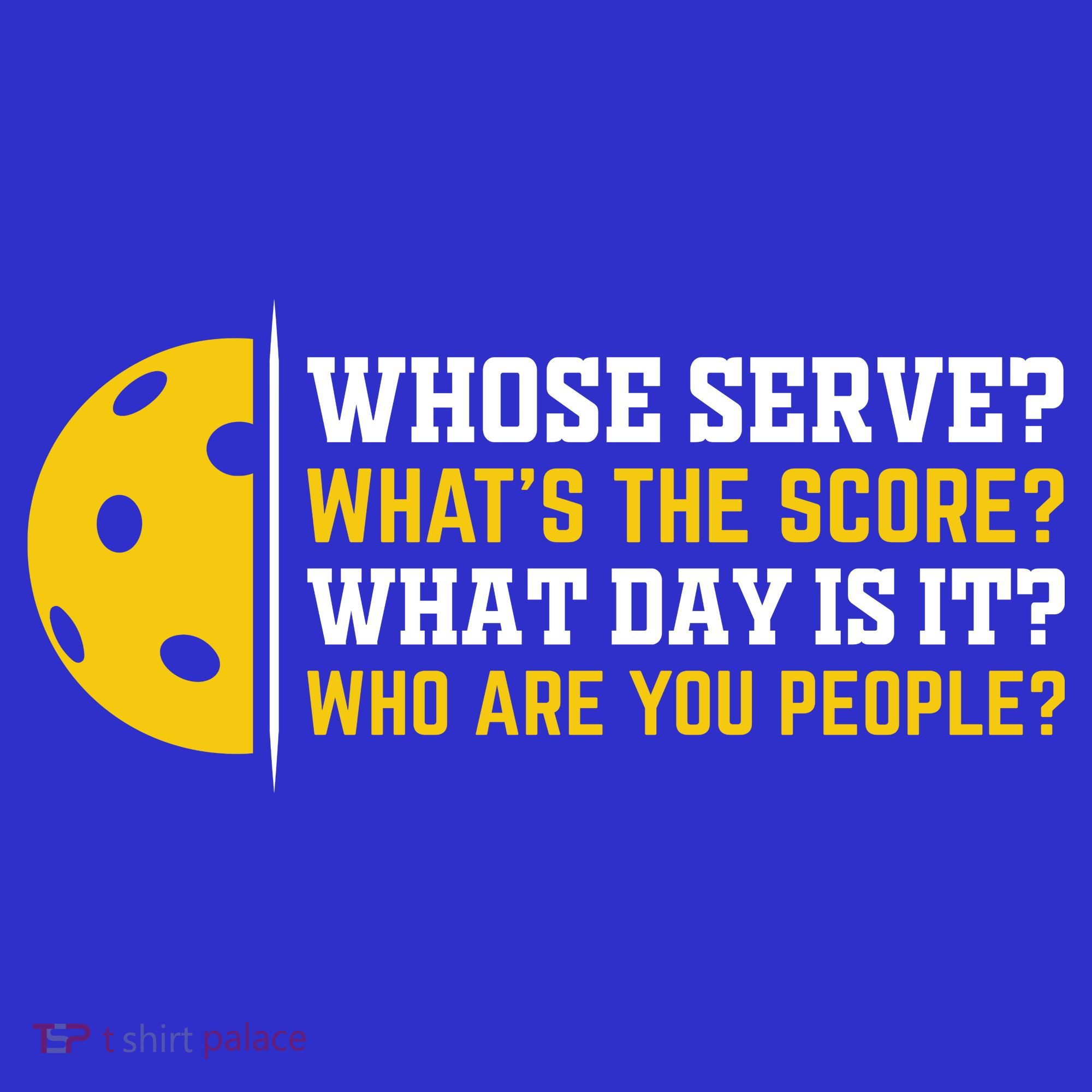Whose Serve What's The Score Pickleball Paddle Visor