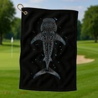 Whale Shark Golf Towel thumb 1