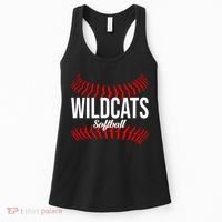 Wildcats Softball Wildcat Fastpitch Mom Women's Tank Top thumb 0