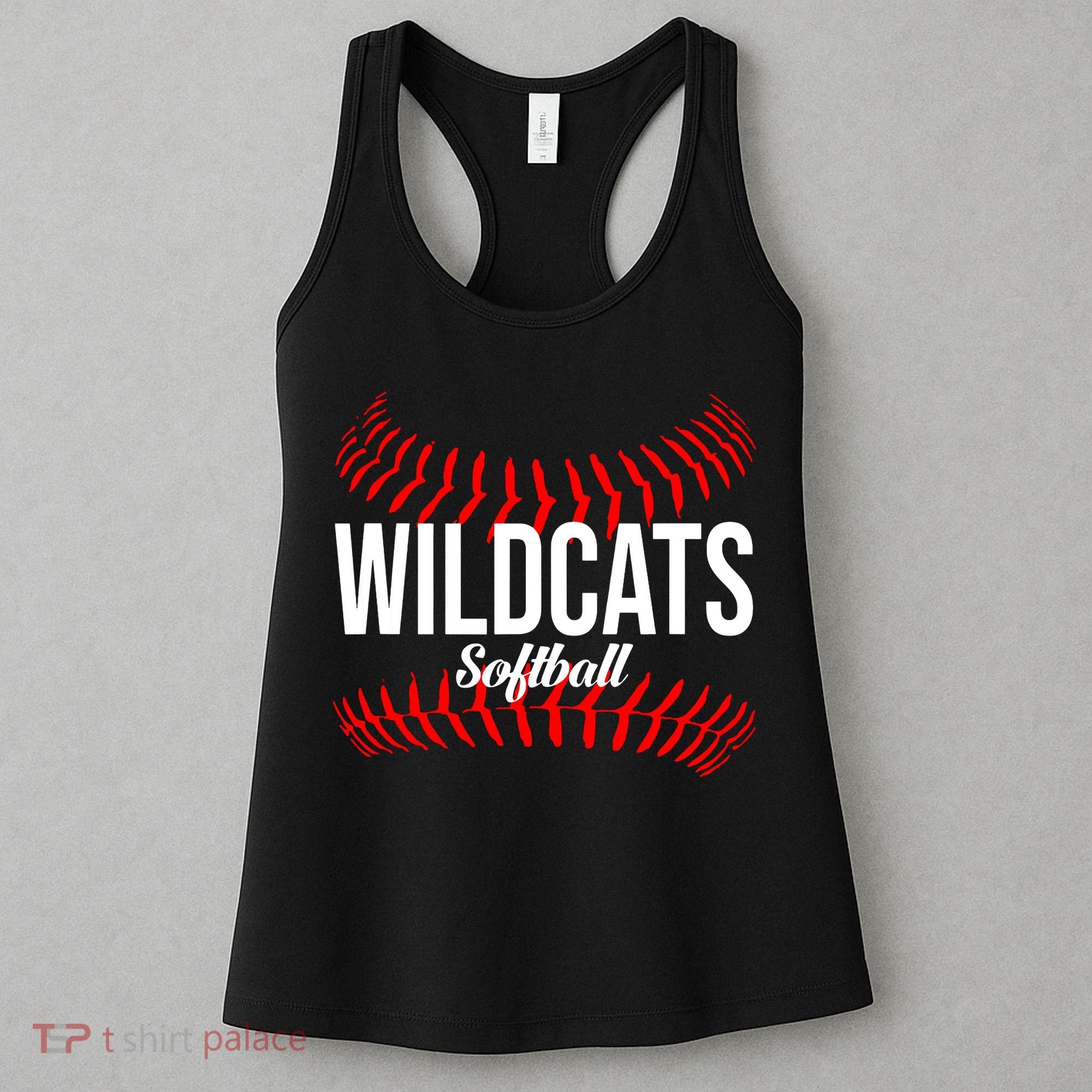 Wildcats Softball Wildcat Fastpitch Mom Women's Tank Top