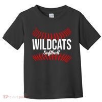 Wildcats Softball Wildcat Fastpitch Mom Toddler T-Shirt thumb 0