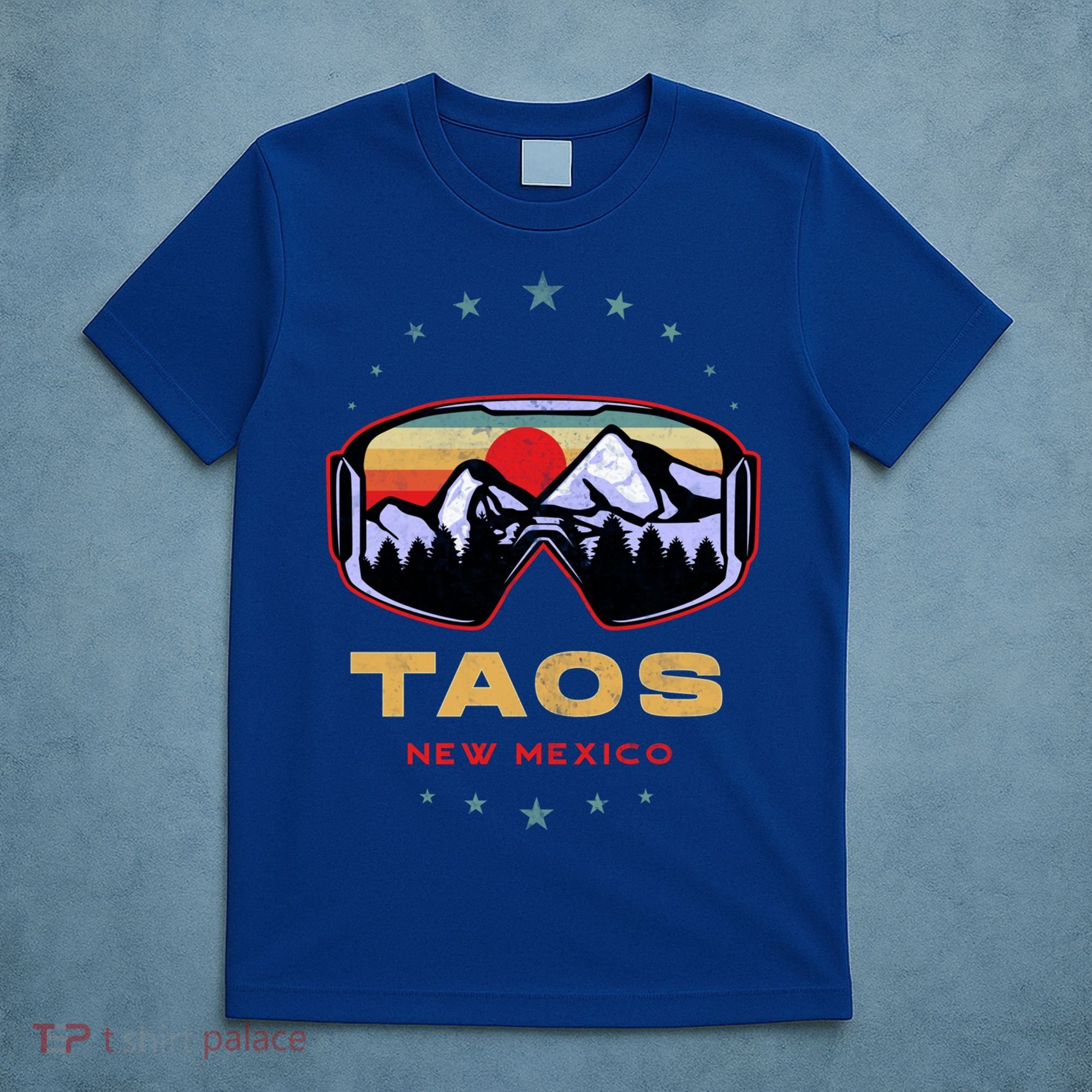 Winter Sport With Ski Or Snowboard Or Taos New Mexico Gift T-Shirt