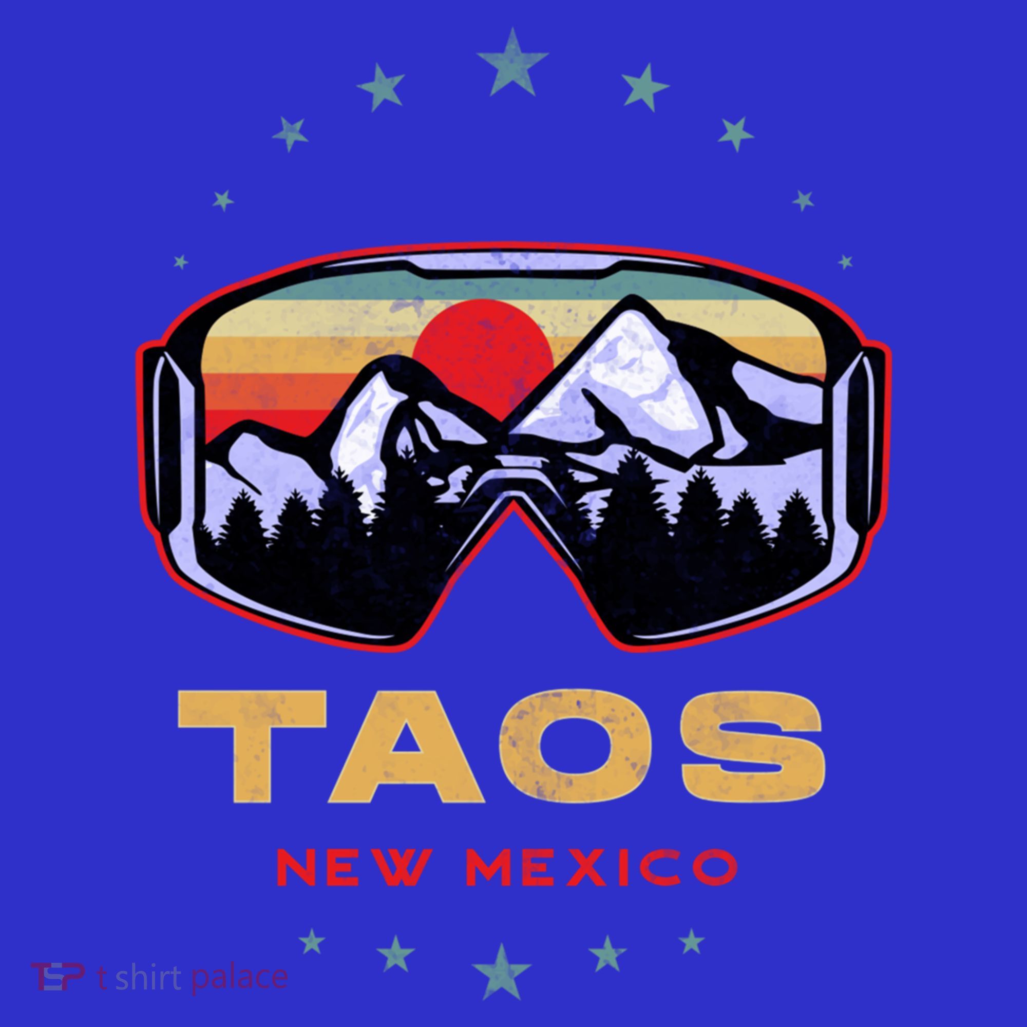Winter Sport With Ski Or Snowboard Or Taos New Mexico Gift Women's Tank Top