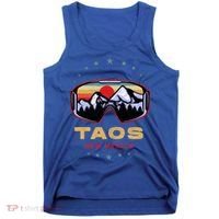 Winter Sport With Ski Or Snowboard Or Taos New Mexico Gift Tank Top thumb 0