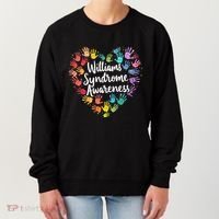 Williams Syndrome Warrior Awareness Women's Sweatshirt thumb 0
