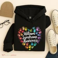 Williams Syndrome Warrior Awareness Hoodie thumb 4