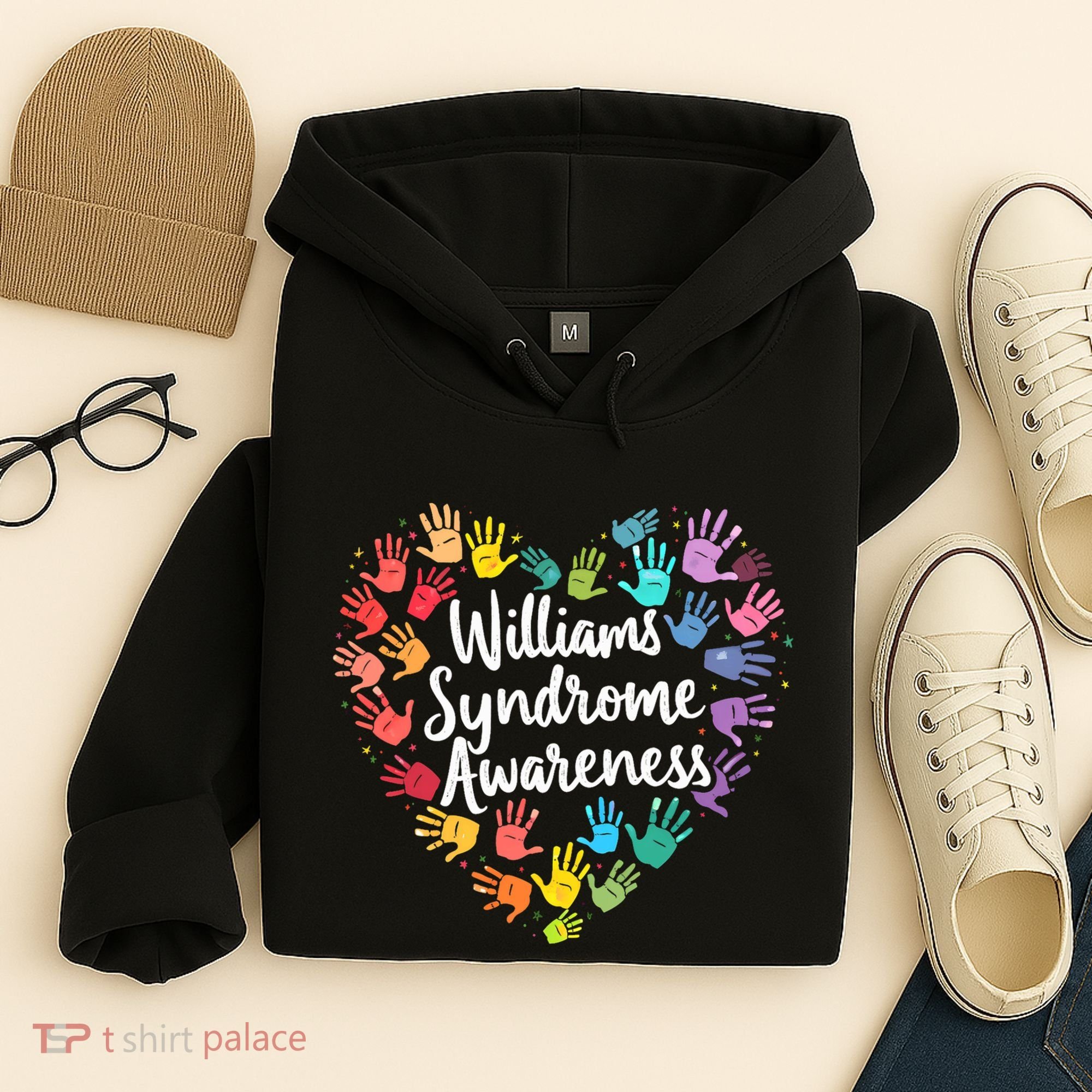 Williams Syndrome Warrior Awareness Hoodie