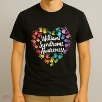 Williams Syndrome Warrior Awareness T-Shirt thumb 3