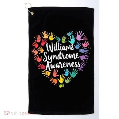 Williams Syndrome Warrior Awareness Golf Towel
