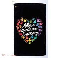 Williams Syndrome Warrior Awareness Golf Towel thumb 0
