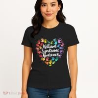 Williams Syndrome Warrior Awareness Women's T-Shirt thumb 4
