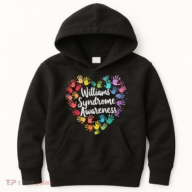 Williams Syndrome Warrior Awareness Kids Hoodie