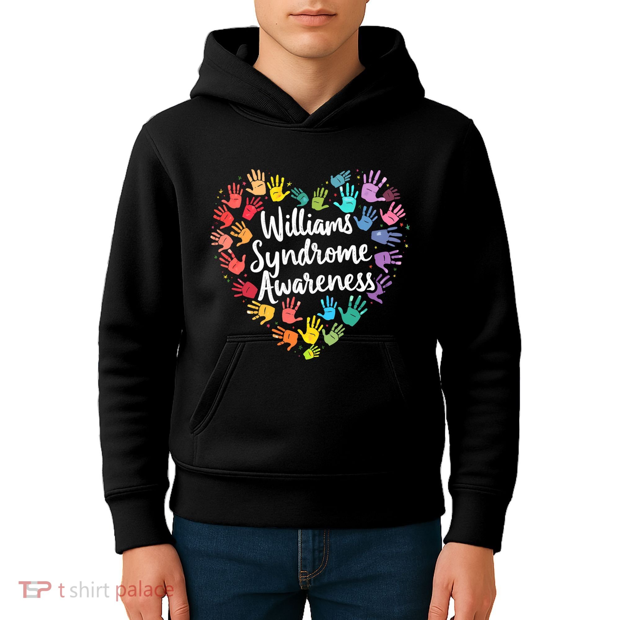 Williams Syndrome Warrior Awareness Kids Hoodie