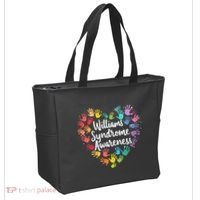 Williams Syndrome Warrior Awareness Tote Bag thumb 2