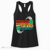 Whose Serve Who Are You People Pickleball Player Women's Tank Top thumb 0