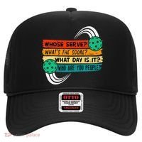 Whose Serve Who Are You People Pickleball Player Hat thumb 0